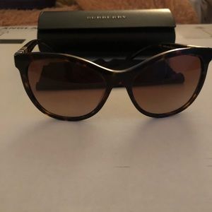 Authentic Burberry cat eye sunglasses